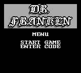 Dr. Franken — Title screen