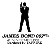 James Bond 007 — Title screen