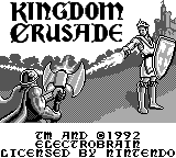 Kingdom Crusade — Title screen