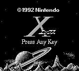 Lunar Chase — Title screen