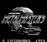 Metal Masters — Title screen