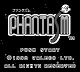 Phantasm — Title screen