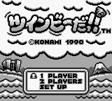 Pop'n TwinBee — Title screen