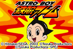Astro Boy : Omega Factor — Title screen
