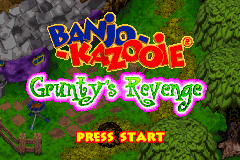 Banjo-Kazooie : Grunty's Revenge — Title screen