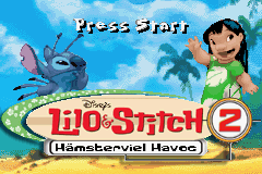 Disney's Lilo & Stitch 2: Hamsterviel Havoc — Title screen