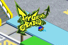 Jet Grind Radio — Title screen