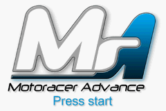 Motoracer Advance — Title screen