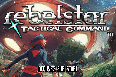 Rebelstar : Tactical Command — Title screen