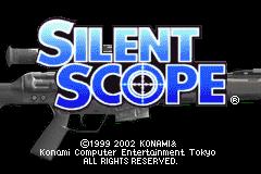 Silent Scope — Title screen