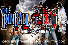 The Pinball of the Dead — Title screen