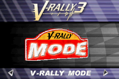 V-Rally 3 — Title screen