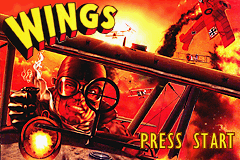 Wings — Title screen