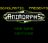 Animorphs — Title screen