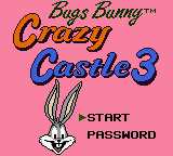Bugs Bunny : Crazy Castle 3 — Title screen
