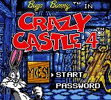 Bugs Bunny in Crazy Castle 4 — Title screen