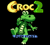 Croc 2 — Title screen