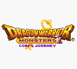 Dragon Warrior Monsters 2 : Cobi's Journey — Title screen