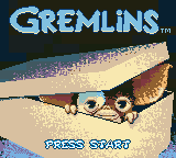 Gremlins Unleashed — Title screen