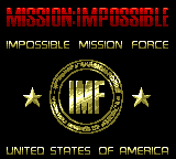 Mission: Impossible — Title screen