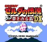The Legend of Zelda : Link's Awakening DX — Title screen