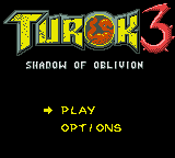 Turok 3 : Shadow of Oblivion — Title screen