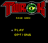 Turok: Rage Wars — Title screen