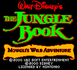 Walt Disney's The Jungle Book : Mowgli's Wild Adventure — Title screen