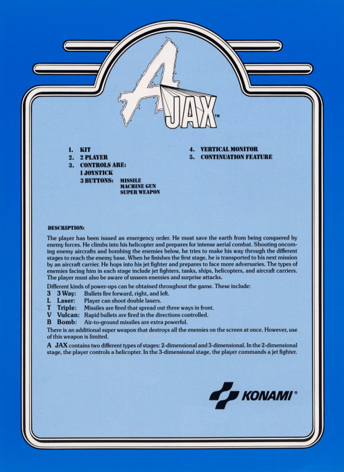 Ajax — Box back