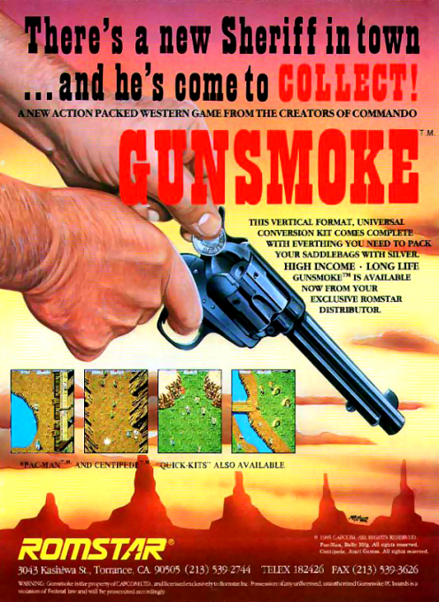 Gun.Smoke (US set 1) — Box back