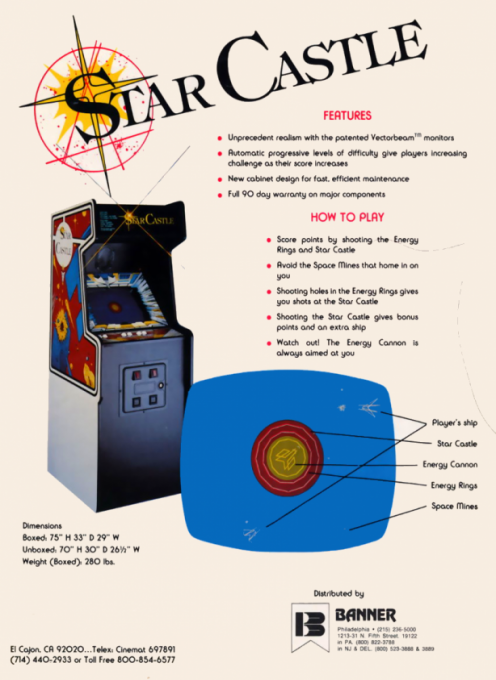 Star Castle (version 3) — Box back