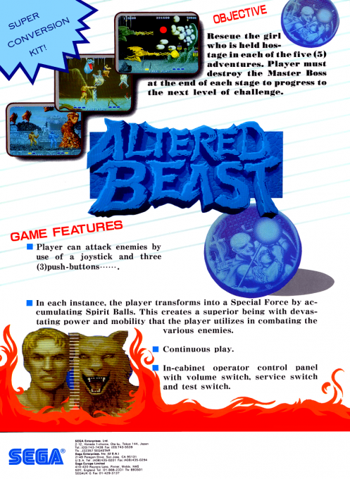 Altered Beast (set 8, 8751 317-0078)