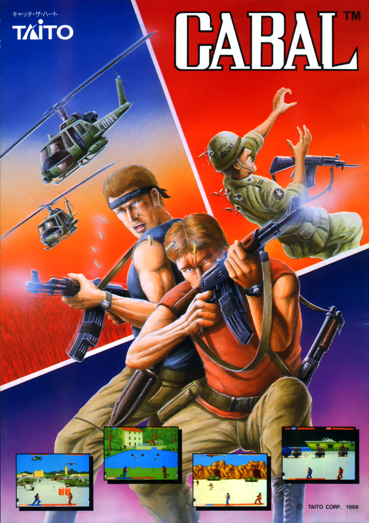 Cabal (World, Joystick)