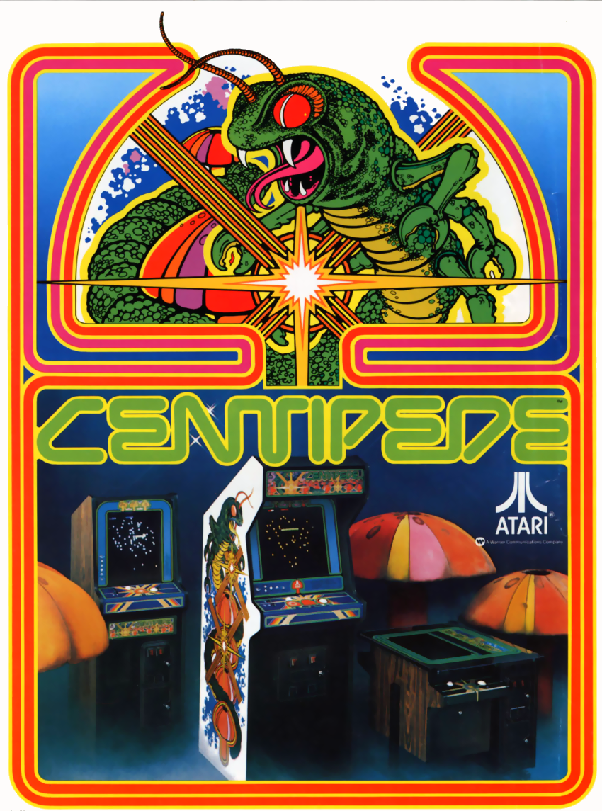 Centipede (1 player, timed)