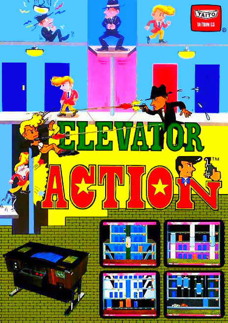 Elevator Action (5 pcb version, 1.1)