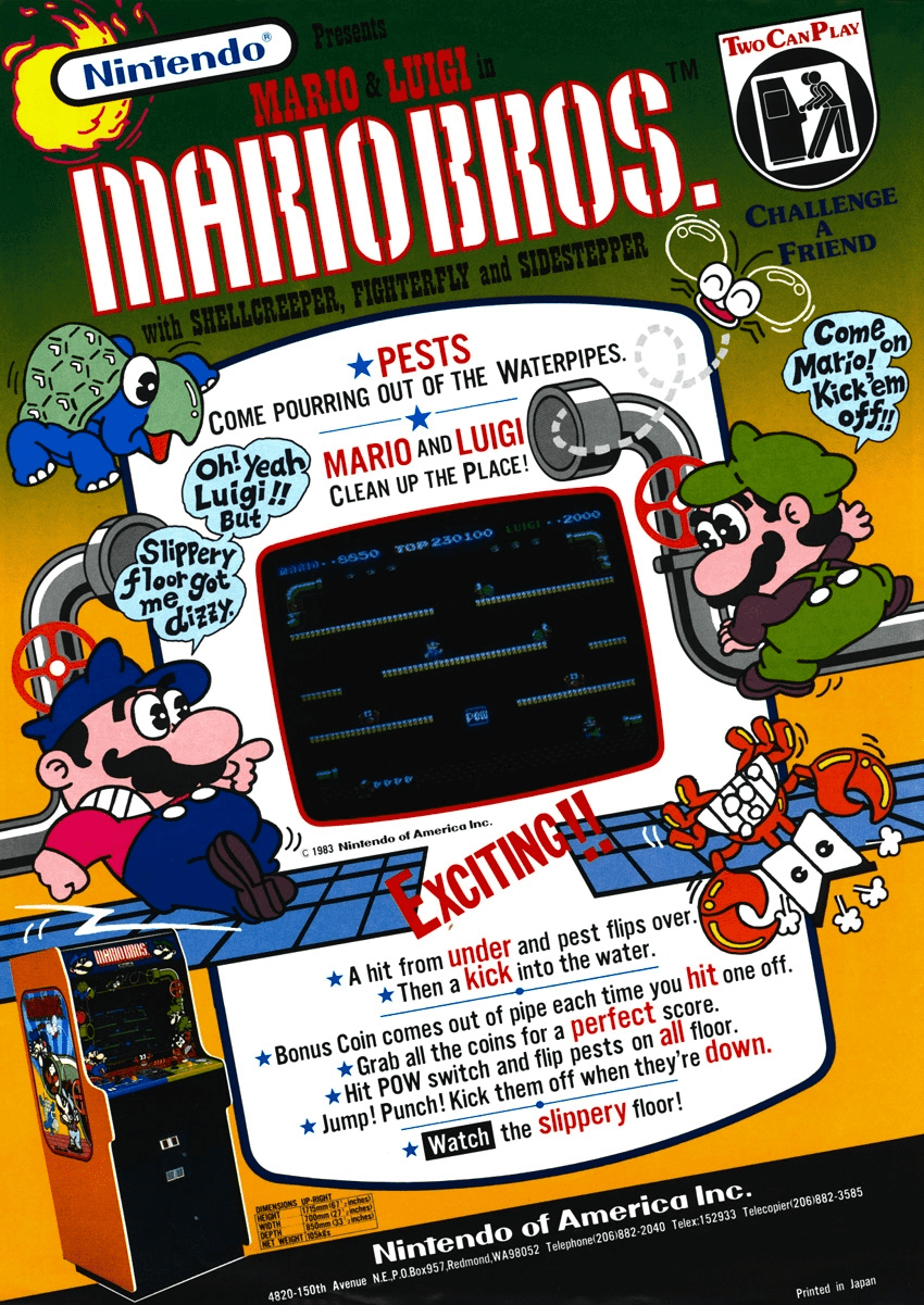 Mario Bros. (US, Revision F)