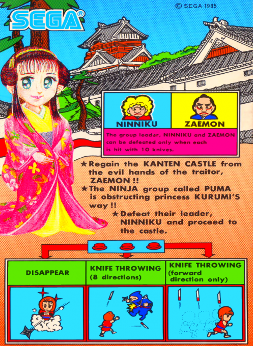 Sega Ninja (not encrypted)