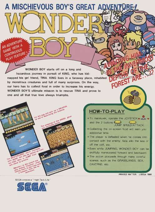 Wonder Boy (prototype?)