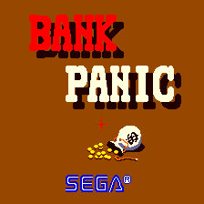Bank Panic — Title screen