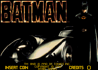 Batman — Title screen
