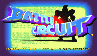 Battle Circuit (Euro 970319) — Title screen