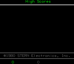 Berzerk (set 2) — Title screen