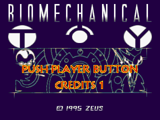 Biomechanical Toy (Ver. 1.0.1885) — Title screen