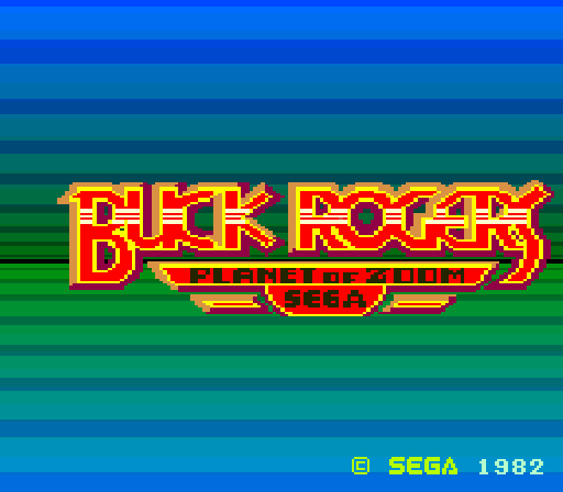 Buck Rogers: Planet of Zoom — Title screen