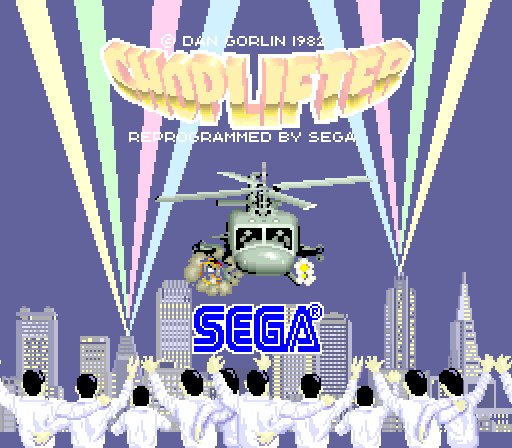 Choplifter (8751 315-5151) — Title screen