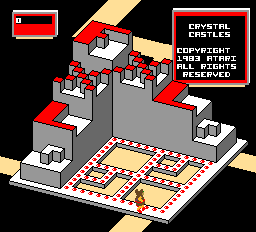 Crystal Castles (version 4) — Title screen