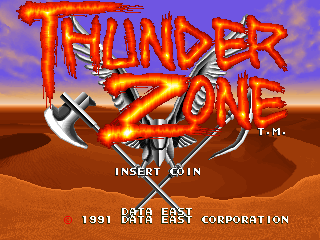 Desert Assault (US) — Title screen