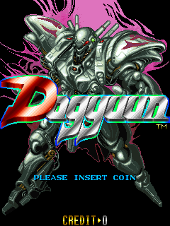 Dogyuun — Title screen