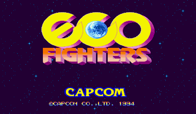 Eco Fighters (World 931203) — Title screen