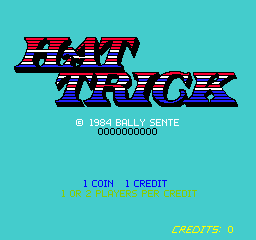 Hat Trick — Title screen